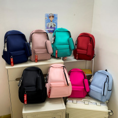 新しいシンプルな小さな新鮮なスクールバッグ女性中学生かわいい女の子軽量レジャー旅行バックパック
