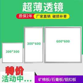 面板灯办公室吸顶灯led商业照明商场灯卫生间天花灯工厂生产定制