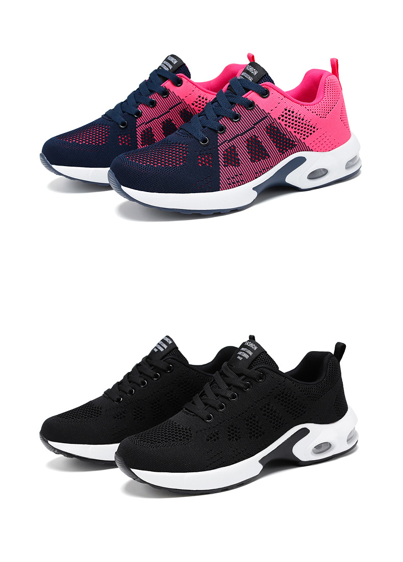 Women's Sports Color Block Round Toe Sports Shoes display picture 6