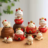 Новый Творческий Lucky Cat Автомобильная консоль декоративные украшения для выпечки торта офисные украшения для дома и рабочего стола