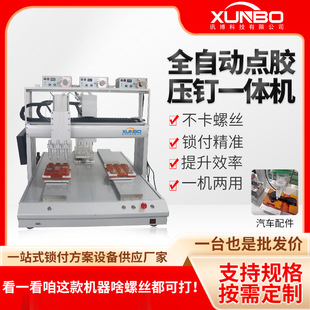 Xunbo Dispensing Locking Screw Machine, Bilateral Locking Screw Machine, One Machine, Two Purposes, Two Automatic Screwing Machines, Car Nail Press