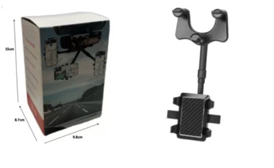 New Car Rearview Mirror Ar Retractable and Adjustable Navigation Special Anti-Shake Fixed Car Mobile Phone Holder Wholesale (Car phone holder) - rearview-mirror-5th-generation