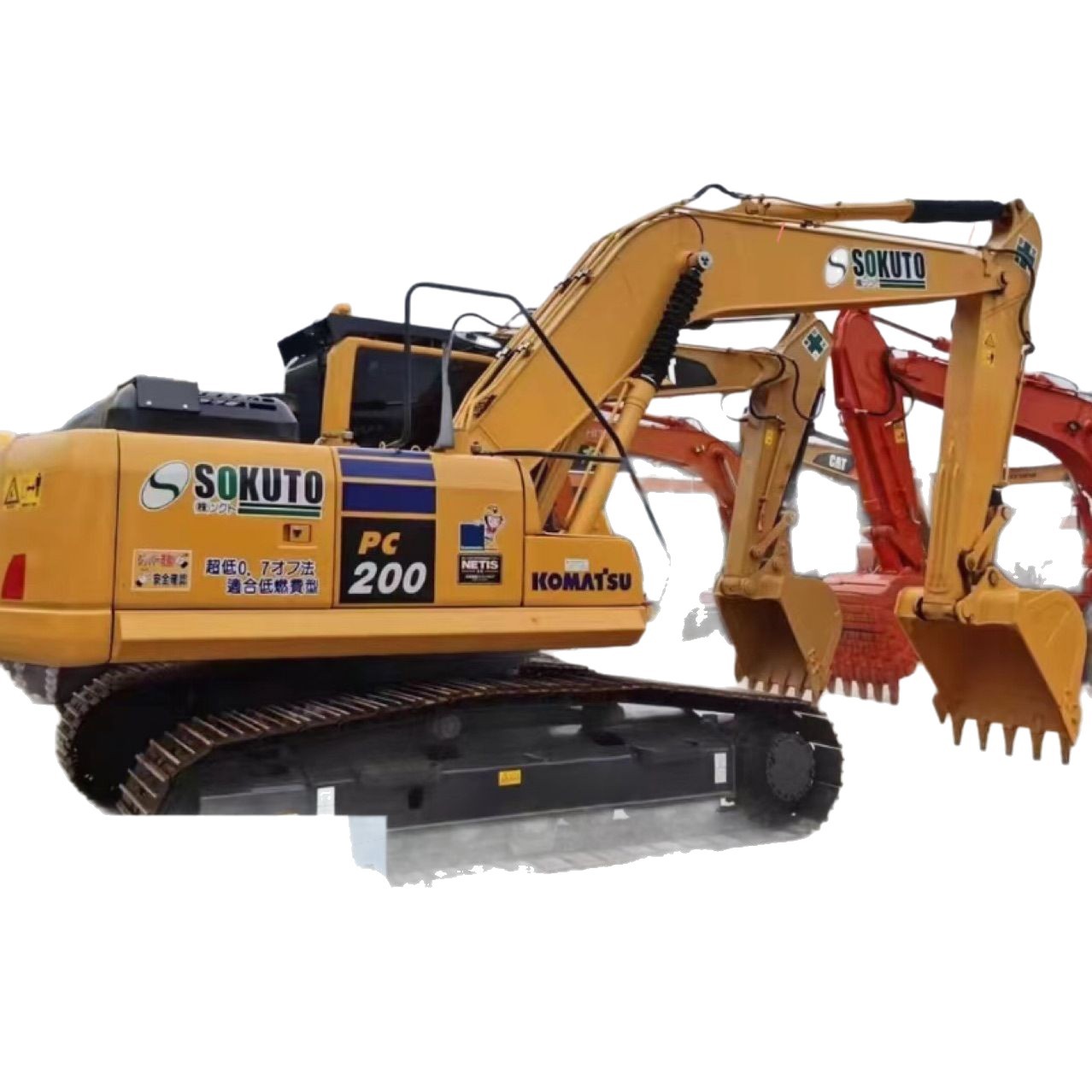 200 unidades CAT320D Carter 323 330 excavadoras usadas en el mercado en China