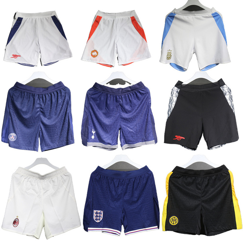 High quality football jersey player version shorts Arsenal Paris AC Inter England Tottenham Chelsea Marseille