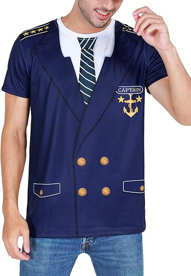 Divertido uniforme divertido 3D impresión digital para hombre moda de la calle alta malla suelta transpirable manga corta camiseta de cuello redondo