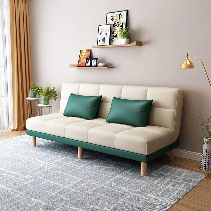 Small Apartment Sofa, Lazy Sofa, Foldable Bed, Dual-Purpose, Simple Rental Room Bed, Economical for Home Use
