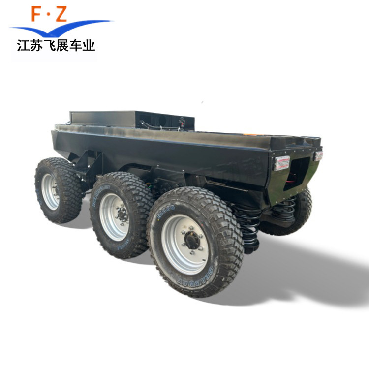 Automatic Cruise Heavy-Duty Six-Wheel Remote-Controlled Off-Road Chassis Electric Six-Wheel Vehicle Driverless Wire-Controlled Transport Vehicle Chassis Automatic Cruise Heavy-Duty Six-Wheel Remote-Controlled Off-Road Chassis Electric Six-Wheel Vehicle Driverless Wire-Controlled Transport Vehicle Chassis