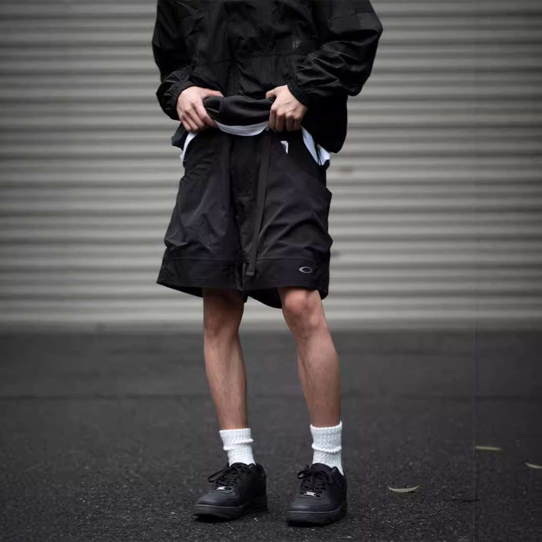 cleanfit American Style Large Pocket Stitching Oakley Paratrooper Functional Tooling Shorts Men's Summer Thin Pants