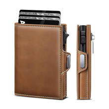 A 66998 RFID Carbon Fiber Wallet �Զ� RFID ����Ǯ���羳