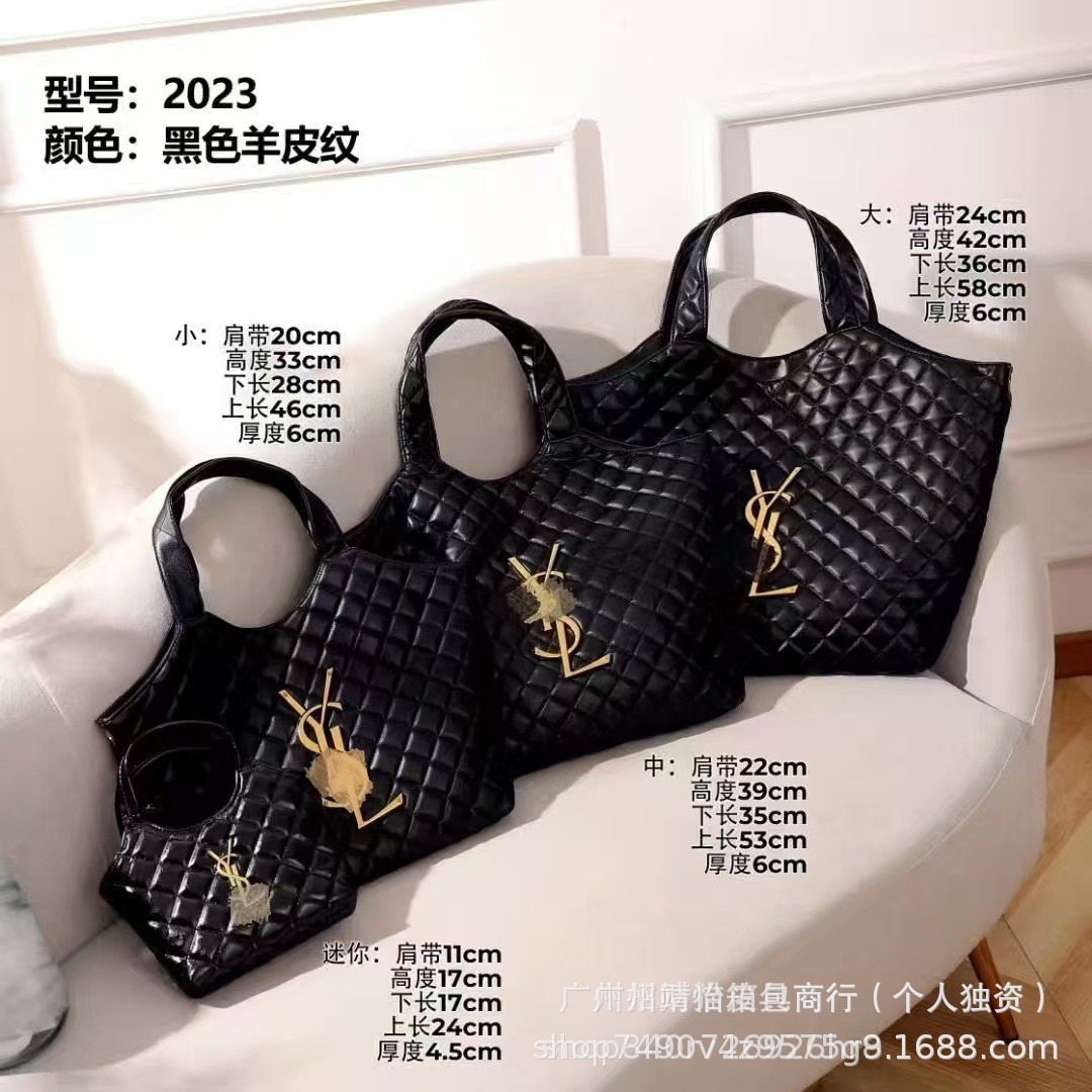 跨境子母大容量托特包2025新款女士单肩腋下包时尚洋气通勤包百搭