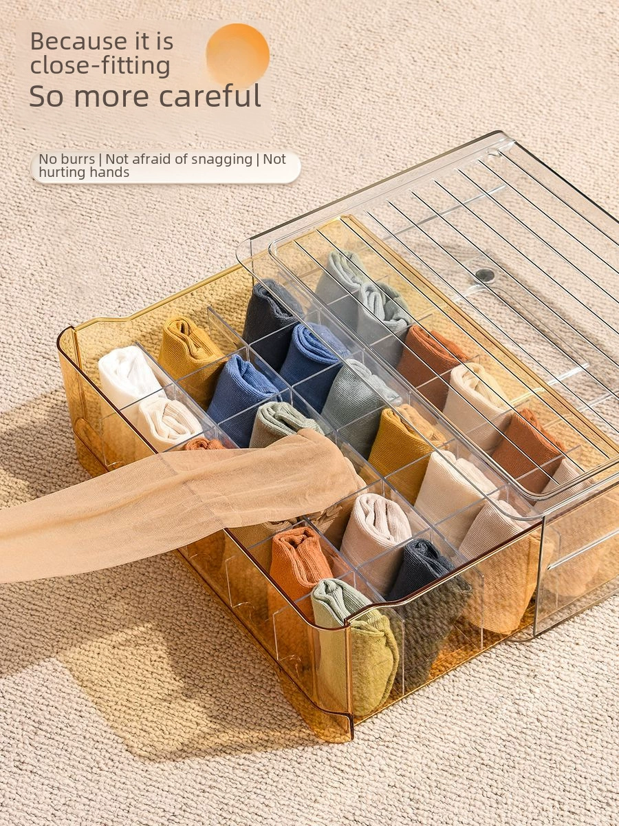 星优 Underwear, storage box, tights, socks, three-in-one