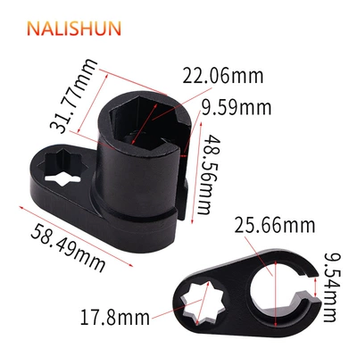 Automotive Oxygen Sensor Socket Other Automotive Safety Supplies - european-gauge-22mm12-plum-blossom-mouth