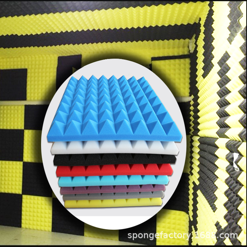 隔音海绵工厂 消音房海绵厂家 隔音练琴房海棉 录音棚消音海绵