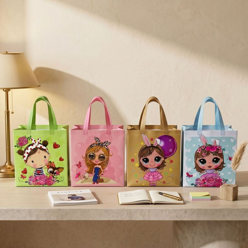 Cross-Border Hot-Selling Non-Woven Laminated Bags, Today's Gift Packaging Bags, Mini Exquisite Bags, Gift Bags for Children Cross-Border Hot-Selling Non-Woven Laminated Bags, Today's Gift Packaging Bags, Mini Exquisite Bags, Gift Bags for Children