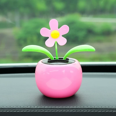 Summer Car Interior Decoration Popular: Car ornaments - pink