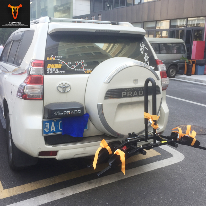Bicycle Rack Car Rear-Mounted Bicycle Trunk Bike Rack Rear-Mounted Rack Hanging Rack