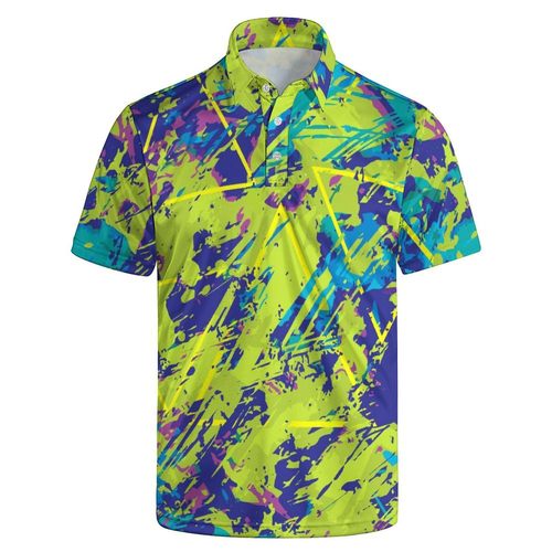 Men's Golf Shirts Short Sleeve Casual High Performance Breathable Polo Shirts