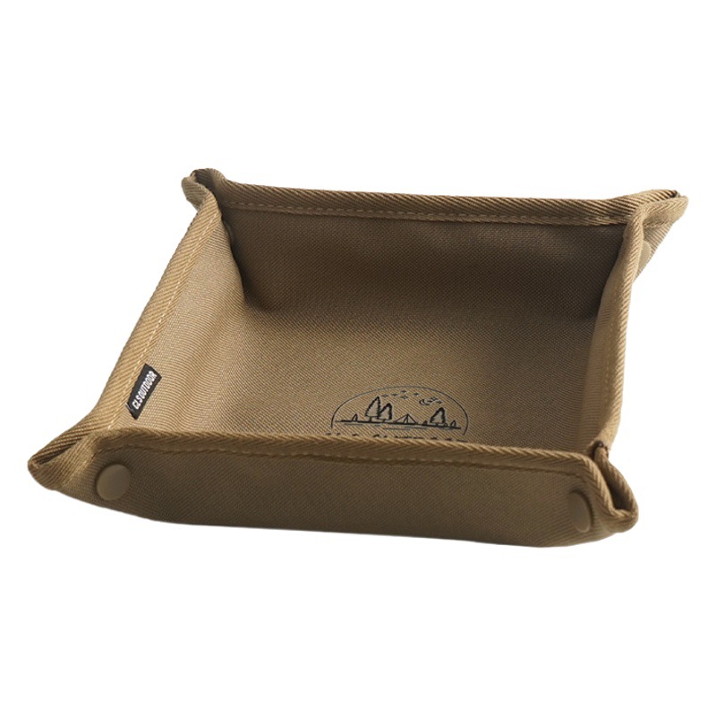 CLS acampar al aire libre caja de almacenamiento bandeja de almacenamiento de Viaje en casa camping plegable portátil Cuadrado Misceláneas bandeja de almacenamiento