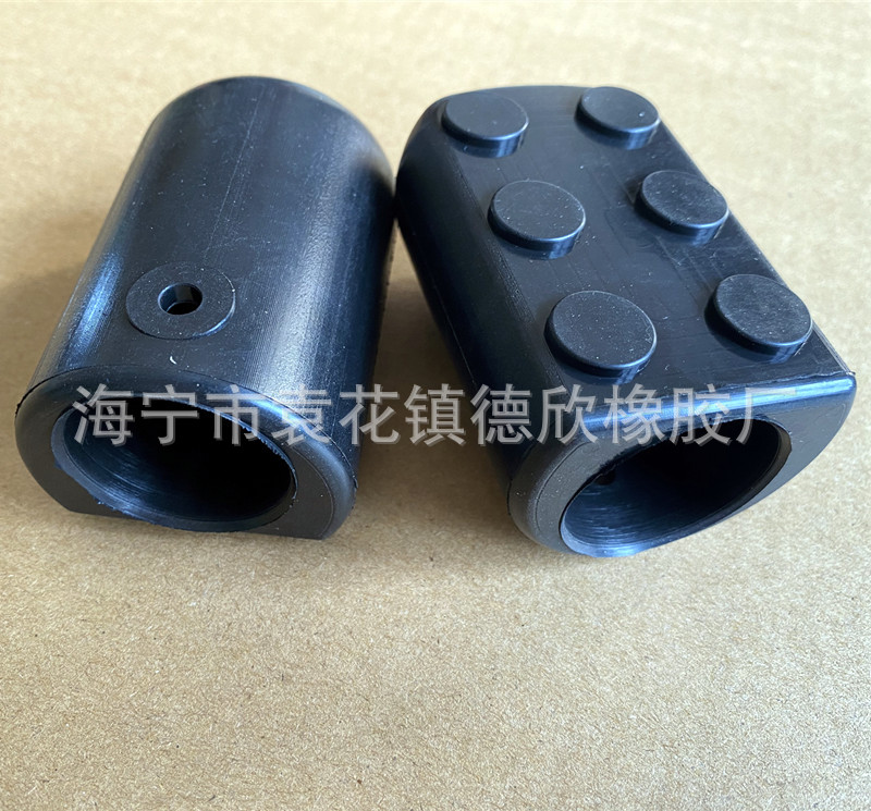 生产加工硅胶桌椅套手柄套  摩托车电动车踏板套  耐磨橡胶手把套