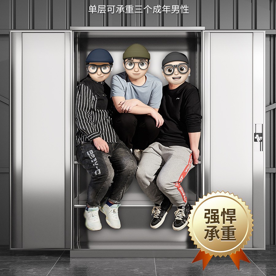 Gabinete de herramientas de acero inoxidable Gabinete de herramientas de metal pesado Gabinete de herramientas Gabinete de estacionamiento Gabinete de almacenamiento grueso