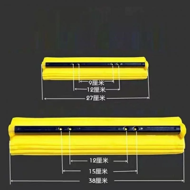 Насадка для швабры, бытовая, ручная, роликовая, отжимная, с клеем для воды, хлопковая сменная головка, большая водяная головка