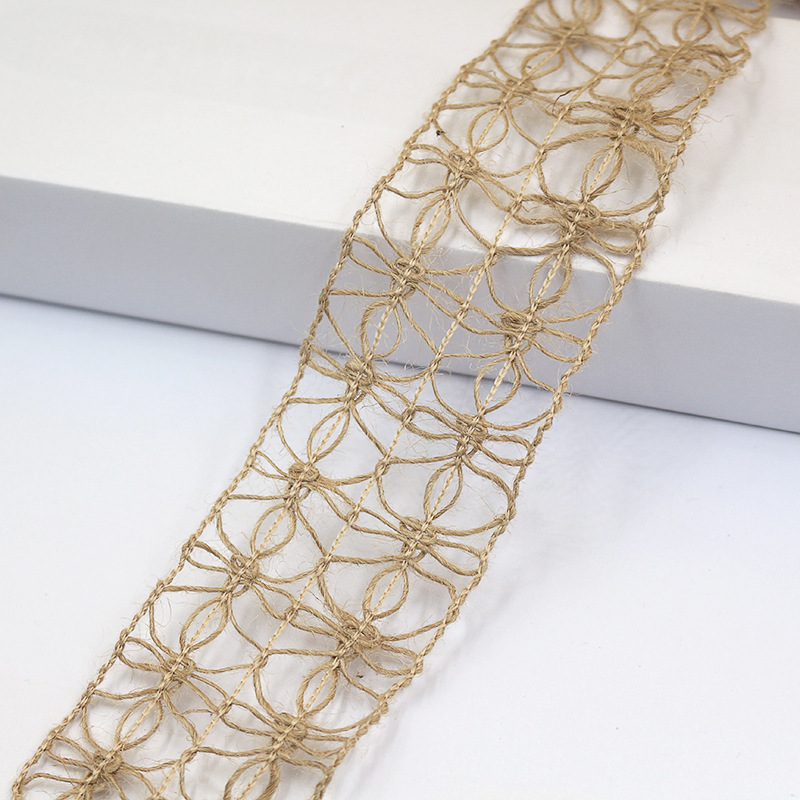直供27種類の麻糸麻縄の花の縁にdiyの手作りのアクセサリーのリボンの服の帽子の材料のアクセサリーのレースを持っています。|undefined