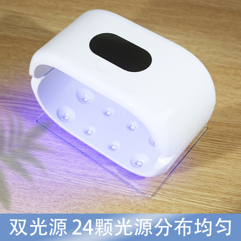 新しいクロスボーダー uv 両面ランプ紫外線 uv 硬化ランプ手作り接着剤 diy 高速硬化ネイルアート光線療法ランプ|undefined