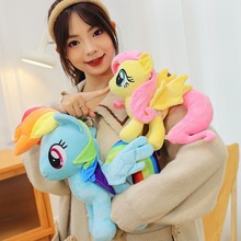 网红萌宠宝丽玩偶可爱小马宝利毛绒玩具公仔儿童床上抱枕生日外贸