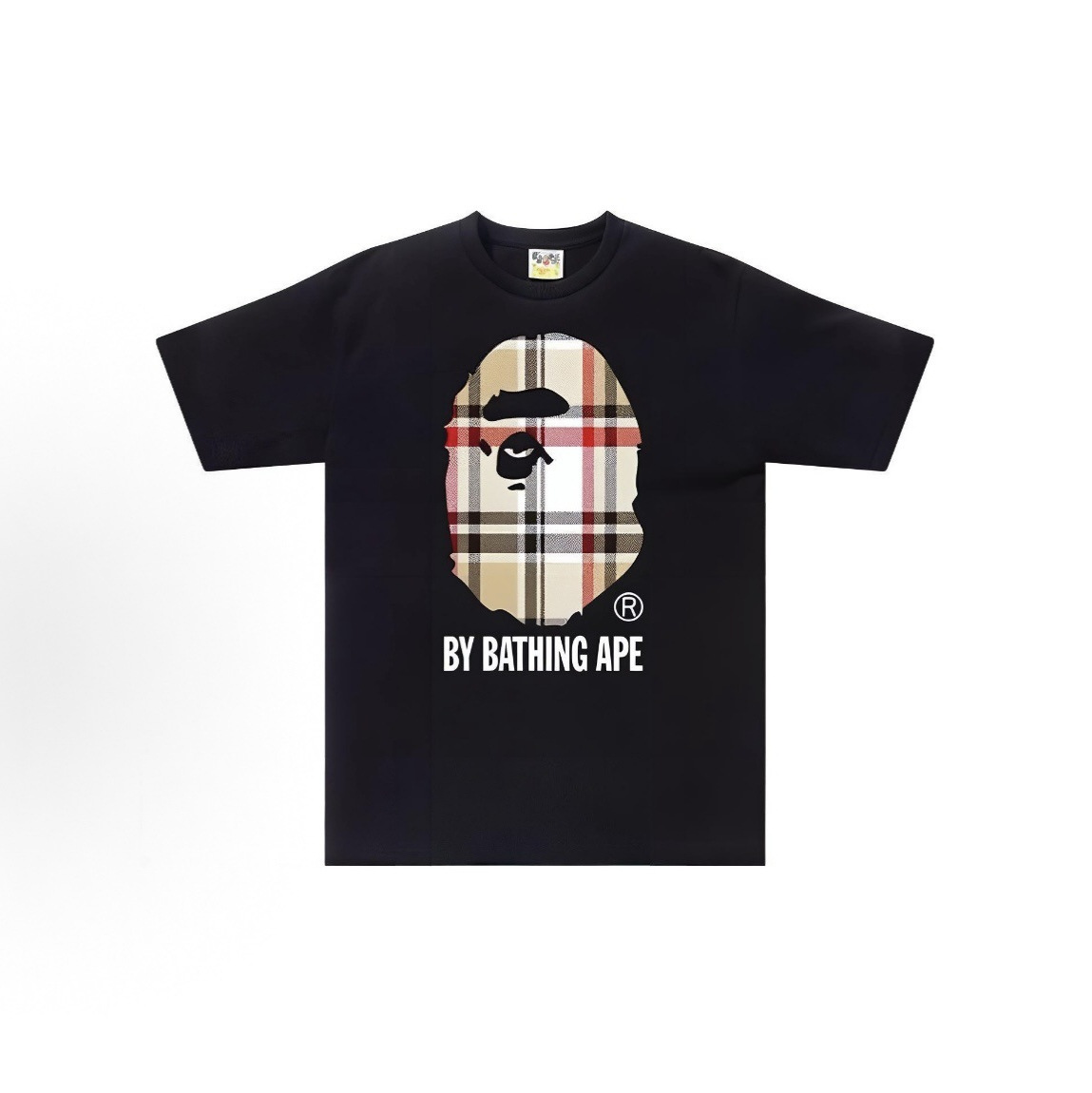 Camiseta de Algodón 100% de 260g con Estampado 3D de Simio y Letras | Protección Solar