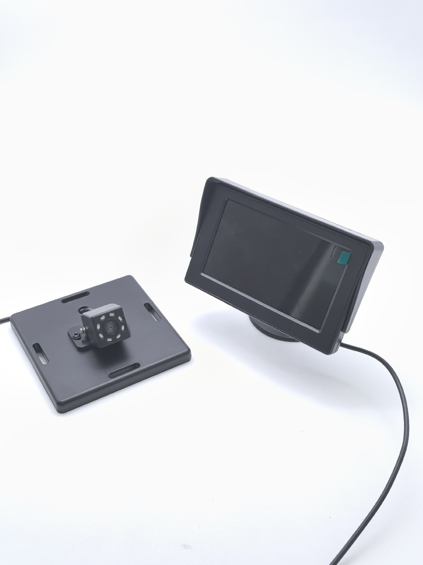 Cross-Border Popular Baby Monitoring Car Display Screen Cvbs Camera 4.3inch Desktop Car Lcd Monitor