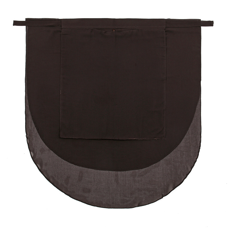 MH043 Chiffon Solid Color Hijab with Niqab0