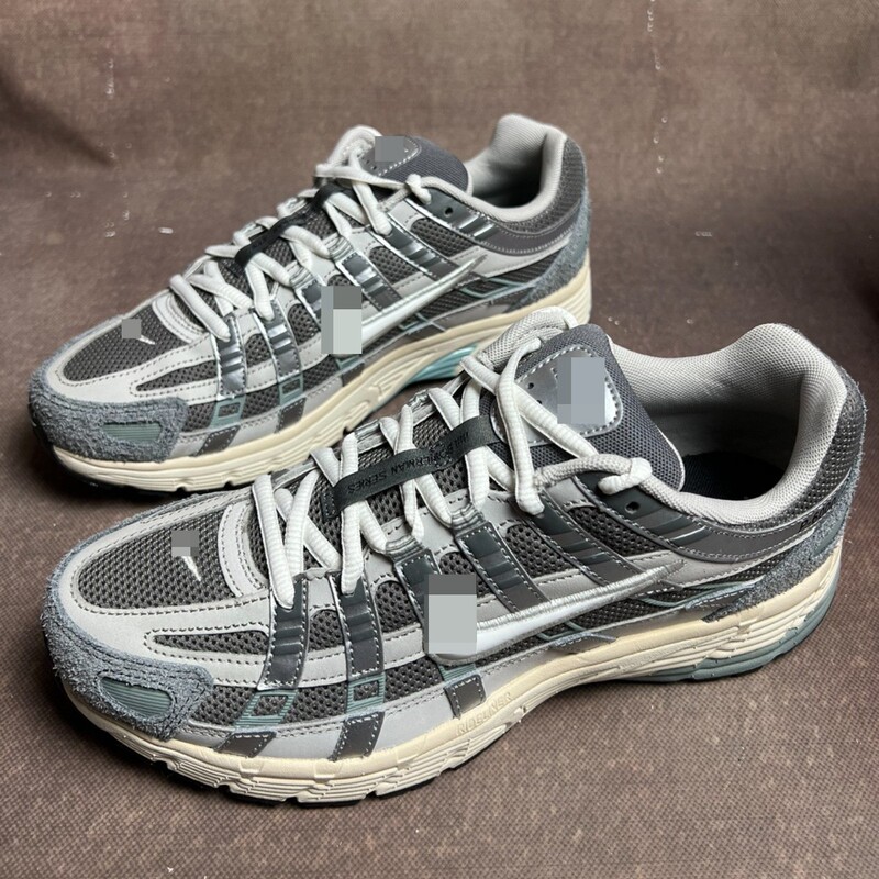 Putian Pure Original P-6000 Men's Sports Shoes Retro Dad Shoes Women's Lightweight Non-Slip Height-Increasing Running Shoes Patchwork Trendy Shoes