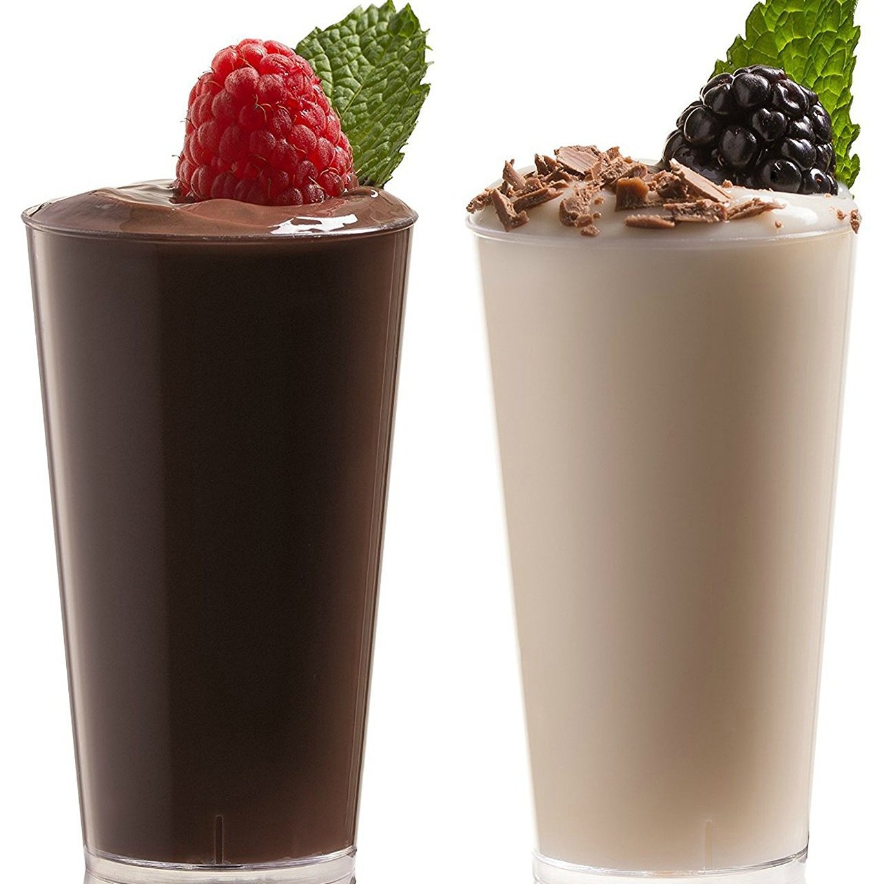 现货批发 90ml 3oz 圆形慕斯木糠杯 一次性透明塑料圆杯