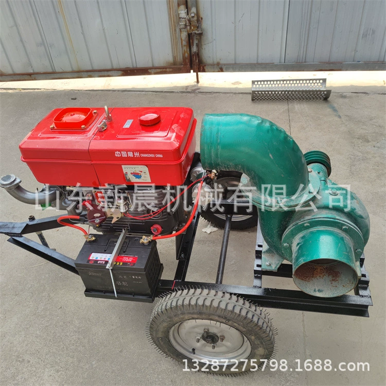 6inch Насос смешанного потока высокого давления Дизельный тракторный ирригационный насос с крыльчаткой Электрический насос смешанного потока