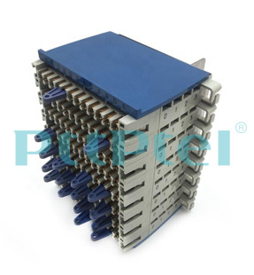 MPX01 Type Digital Patch Panel 120ω Ohm Snap Module (DDF-16 System/32 Return Unit)
