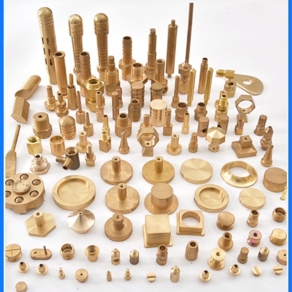 cnc铜件加工 黄铜 五金零件加工 数控车床非标零件