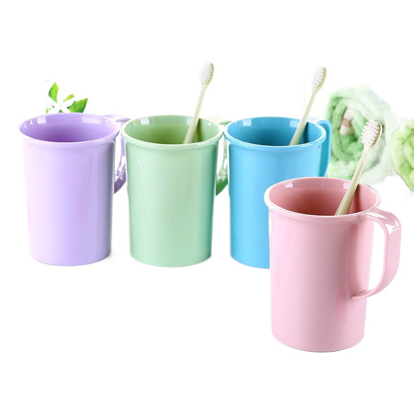 Z taza de enjuague bucal simple con mango taza de cepillo de dientes taza de lavado de pareja creativa Corea del Sur taza de cepillo de dientes de plástico portátil taza de cepillo de dientes