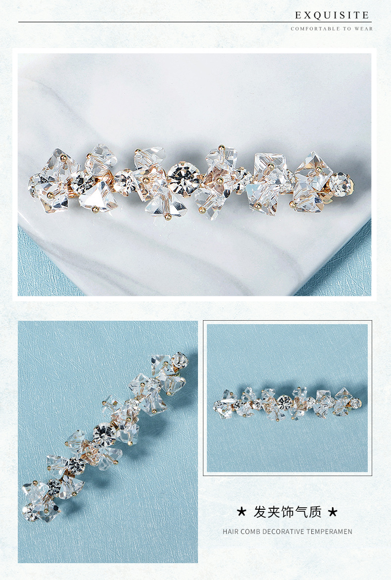 Korean Crystal Hairpin Wholesale display picture 4