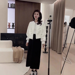 2025秋季新款韩版高级感休闲百搭小个子立领短外套女夹克上衣潮