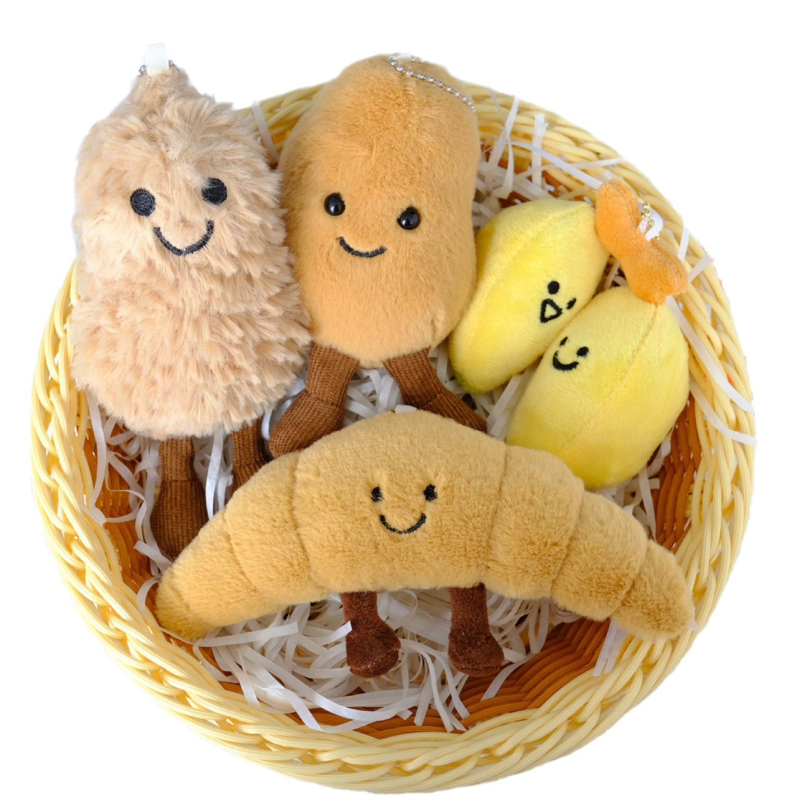 Креативный плюшевый подвес/брелок, забавная милая кукла-антистресс