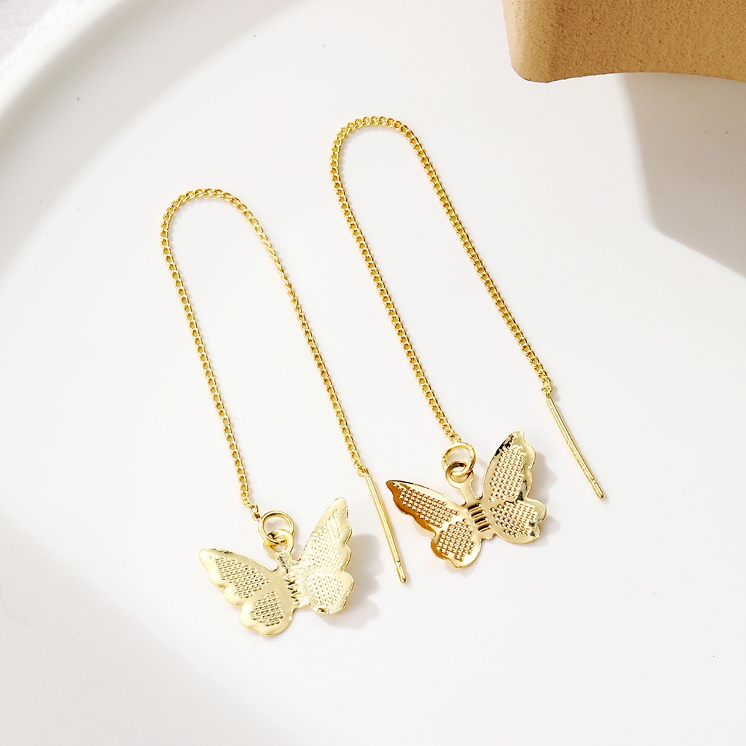 hot accessories Long high end pearl earrings Zircon crystal bee earrings Colorful bird earrings_voghion.com