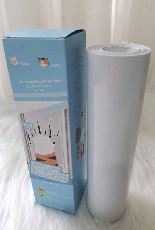 国境を越えた爆品PVC透明な移動可能なフロスト耐摩耗性家具ソファー貼り猫防止ソファー保護貼り卸売り|undefined