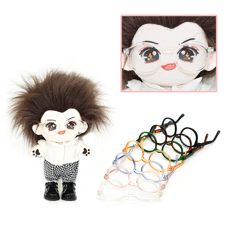 20cm Cotton Doll Glasses for Babies Blythe Accessories Salon Doll Cat Pet Toy Glasses 20cm Cotton Doll Glasses for Babies Blythe Accessories Salon Doll Cat Pet Toy Glasses