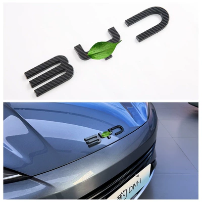 23 Seal Dmi Exterior Modification — Şüşə kənarı xromları/moldingləri - piano-black-front-logo-3y