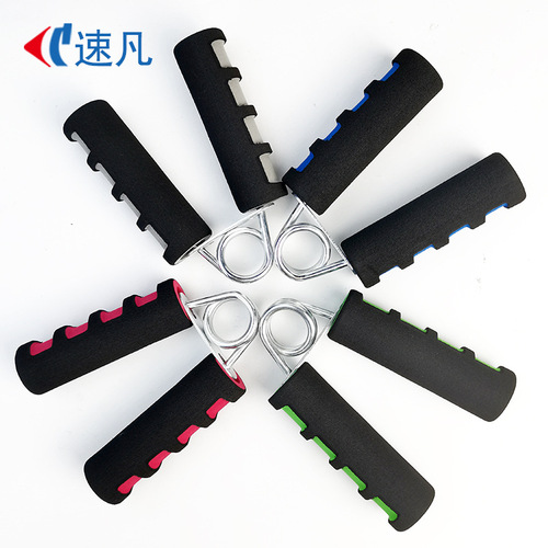 Wholesale A-Handle Grip Trainer Fitness Accessories Finger Pull-up Trainer A-Handle Foam Grip Trainer Palm Training Equipment