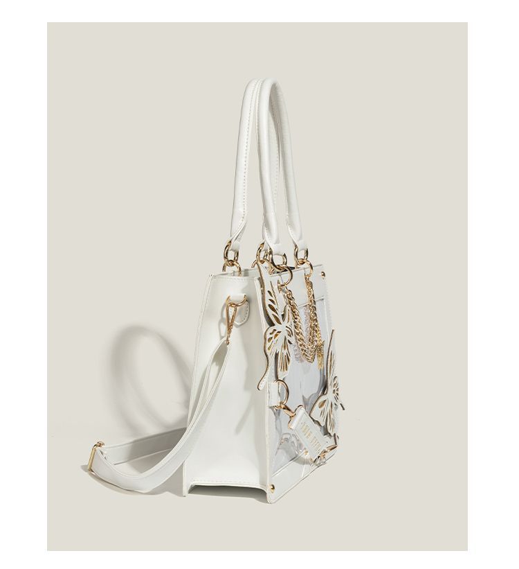 Women's Pu Leather Butterfly Elegant Streetwear Zipper Handbag Tote Bag Crossbody Bag display picture 4