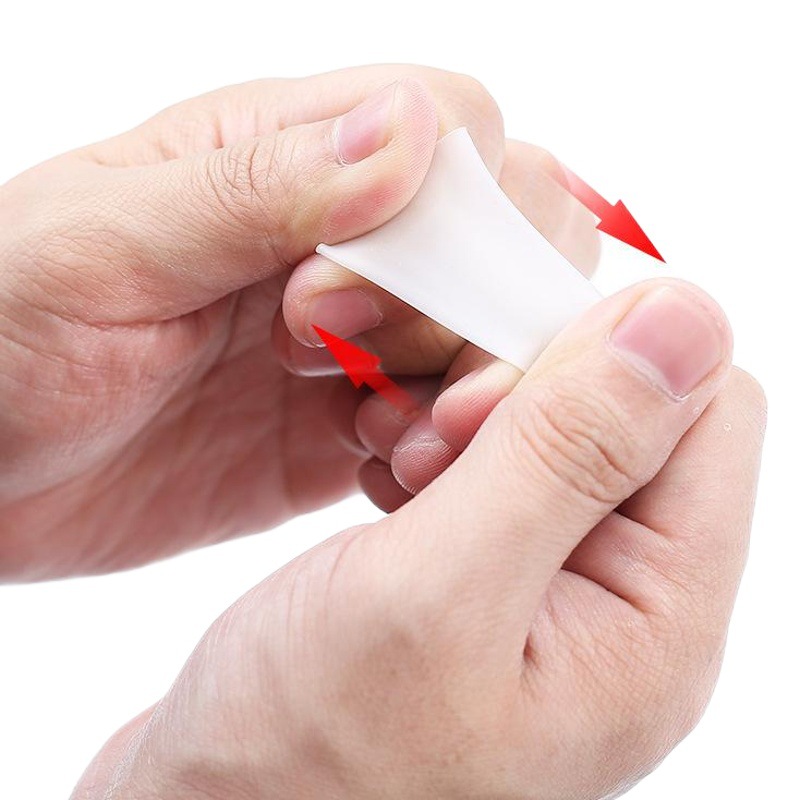 Guitarra transparente de silicona dedo manga anti-dolor dedo manga protectora artefacto ukelele accesorios cadena dedo manga