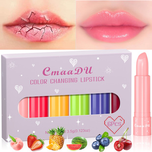 Pay attention to view! Link Disclaimer-Foreign Trade for: CmaaDu 6-fruit color color lipstick