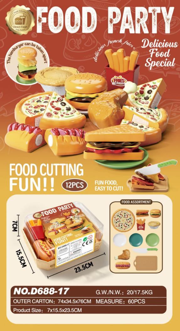 68817 14PCS (envasado en 60 cajas)