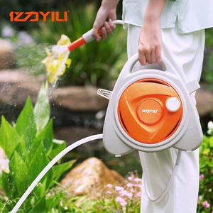 Yili Water Pipe Car Wash Water Gun Water Pipe Storage Rack Household Gardening Tools Shower Hose Reel Storage Device